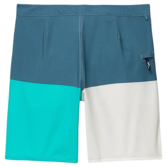 Vans Board Shorts Teal Pink White Colorblock Swim Trunks Men's 34 - Picture 2 of 7